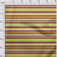 thumbnail image 2 of oneOone Georgette Viscose Fabric Horizontal Stripe Printed Fabric 1 Yard 42 Inch Wide, 2 of 4