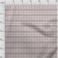 thumbnail image 3 of oneOone Viscose Chiffon Brown Fabric Tribal Craft Projects Decor Fabric Printed By The Yard 42 Inch Wide, 3 of 5