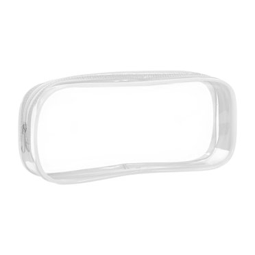 Pochette Transparente à Fermeture Éclair - Trousse de Rangement Portable pour Cosmétiques et Articles de Papeterie - Grande Capacité -, JKODE