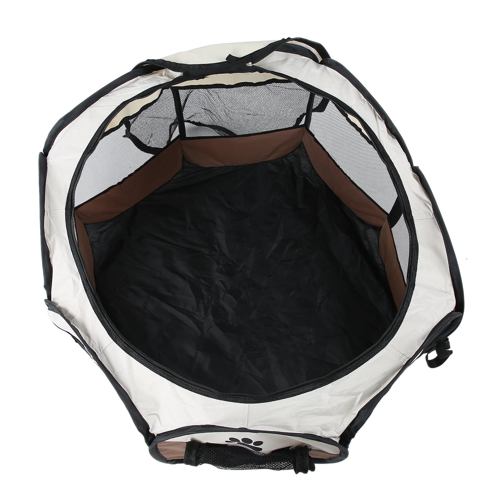 Pet Cat Dog Portable Foldable Cage With Mesh Cover For Exercise Play Tent, Indoor Outdoor Use