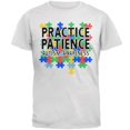 thumbnail image 1 of Autism Awareness Practice Patience Mens T Shirt, 1 of 1