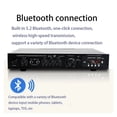 thumbnail image 2 of AV-369BT Bluetooth 5.1 Sound Speaker AMP 6 Channel HiFi Amplifiers Stereo Amplifier ,Easy to Operate, 2 of 5