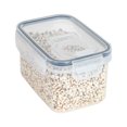 thumbnail image 1 of Lisbinx Transparent Plastic Storage Tank Vacuum Moisture Proof Fresh-keeping Storage Storage Sealed Tank,Kitchen Sealed Jar With Lid Moisture Fresh-keeping Box, 1 of 6