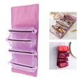 thumbnail image 4 of HILABEE 4 in1 Hanging Makeup Case Organizer 2 Large and 2 Small Bags Foldable Mesh, 4 of 9