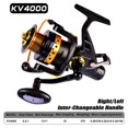 thumbnail image 1 of Metal Spinning Reel 13 + 1BB Fishing Reel Strong Drag ,Rigid Aluminum Skeletal Frame, 1 of 7