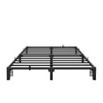 thumbnail image 1 of 8 Inch Heavy Duty Metal Bed Frame, Low Profile Platform with Sturdy Mattress Foundation, Noise Free Easy Assembly, No Box Spring Needed for King, Queen, Full, Twin Size, 1 of 4