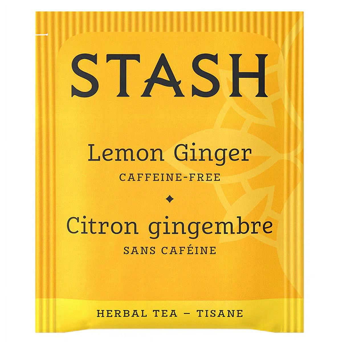 Stash Lemon Ginger Herbal Tea