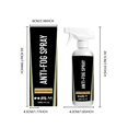 thumbnail image 4 of Aufmer 120ml Long Lasting Glass Defogger Spray Clear Condensation Remover For Car Windows Mirrors Goggles Helmets And Lens(color), 4 of 9