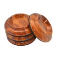 thumbnail image 2 of 4 Coupelles de Roulettes de Piano Durables Protection Tapis Pied de Piano en Bois, 2 of 8