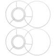 thumbnail image 2 of 2 Ensembles de Bagues d'Abat-jour Support de Cadre Accessoire, 2 of 8