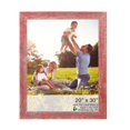 thumbnail image 1 of homeroots home decor 386540 20" x 30" Rustic Farmhouse Red Wood Frame, 1 of 1
