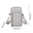 thumbnail image 3 of Sale Today Clearance! Multifunctional Uncomplicated Mobile Phone Bag Wrist Bag Messenger Backpack, 3 of 6