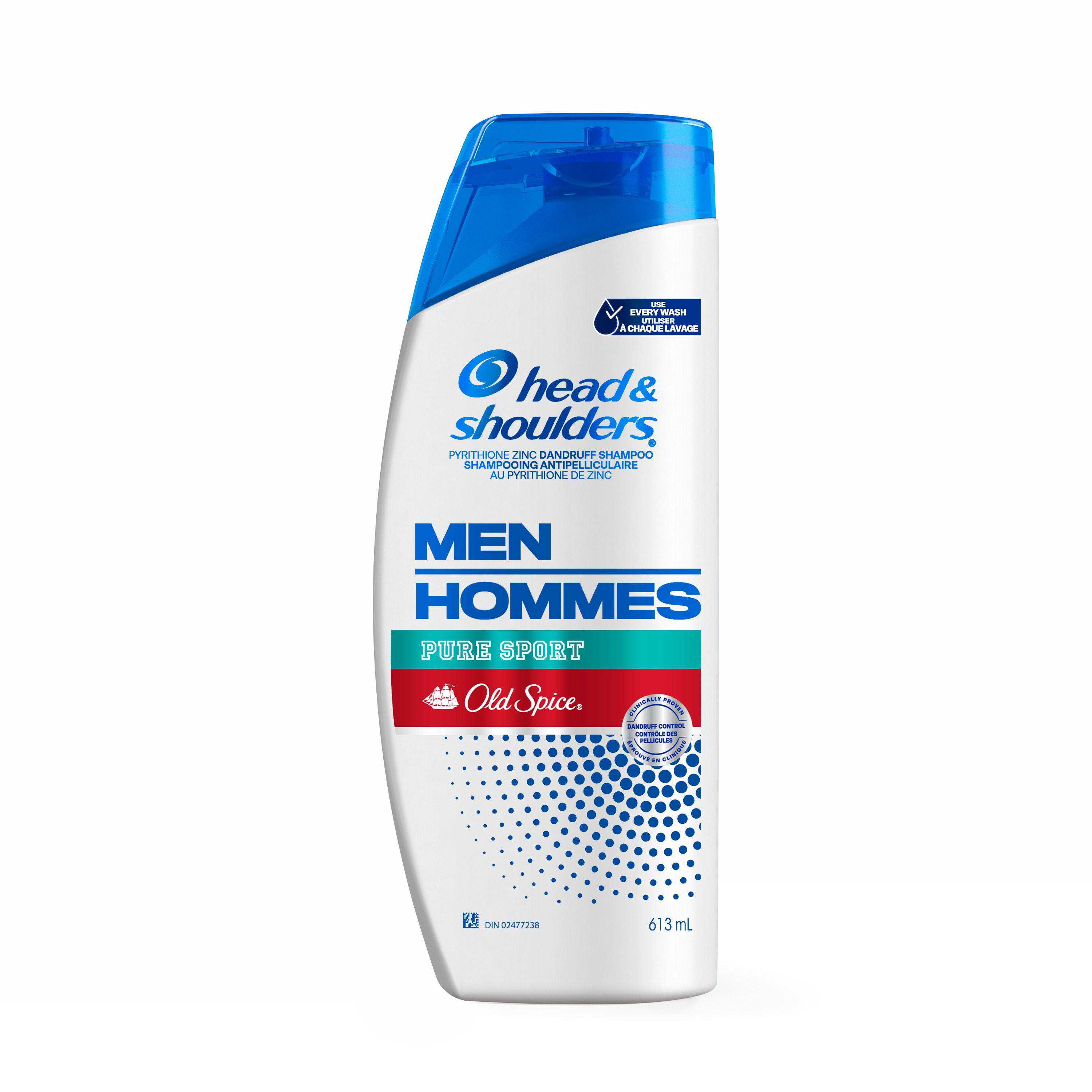 Head & Shoulders Old Spice Pure Sport Shampooing Antipelliculaire pour Hommes