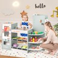 thumbnail image 2 of Costway Kids Grocery Store Playset with Vending Machine Checkout Counter Coffee Maker, 2 of 10