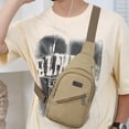 thumbnail image 2 of Bdday Gift Bags Strap Bag Crossbody Backpack with Usb Hole with Headphone Hole Strap Backpack Hiking Backpack Multipurpose Crossbody Chest Bag Small Makeup Bag, 2 of 8