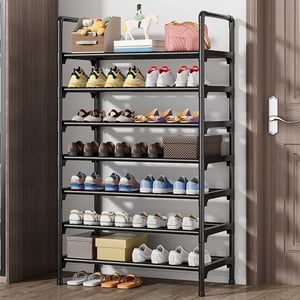 Chmadoxn Sac à chaussures pour placard, sac à chaussures Extra Large Sac à chaussure Rangement Rack à chaussures Sturdy Sac à souliers pour armoires Garages et Hallways Porte-chaussures pour porte-chaussure d'entrée
