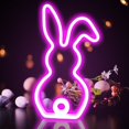 thumbnail image 2 of SUTENGDA 2pcs Easter Window Lights Easter Eggs Bunny Lights Decorations Battery Operated Easter Lights with Suction Cup Easter Decorations for Home Indoor Easter Party Decor, 2 of 5