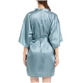 thumbnail image 4 of Mlkoz Womens Summer Clothes, Women's Color Ding Robe Bathrobe Color Light Summer Thin Short Cardigan Robe, Women Gifts, 4 of 4