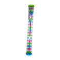 thumbnail image 2 of Esquirla Beaded Rainmaker Infants Musical Toy Sensory Development for Nursery Infants green and blue lid, 2 of 8