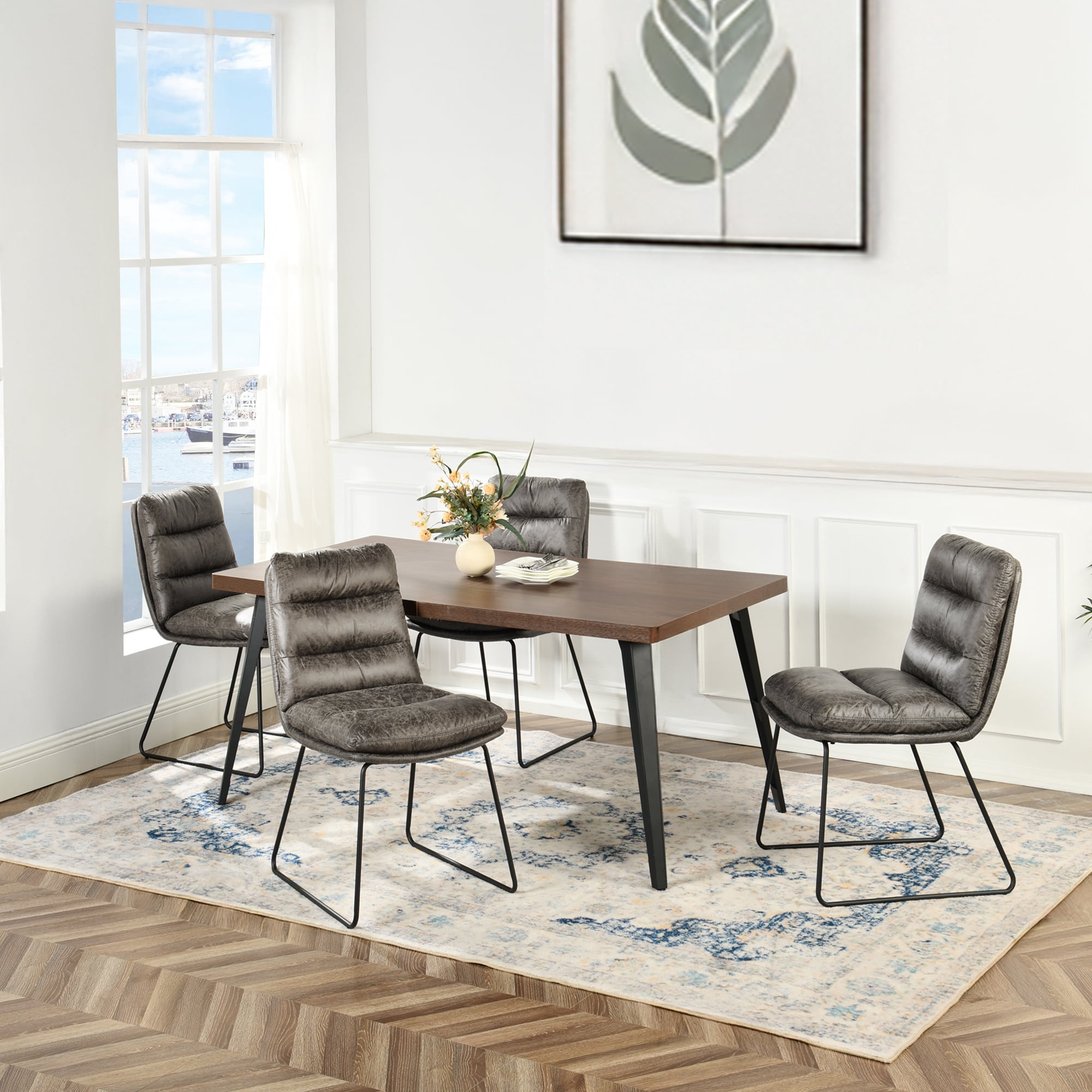 Homy Casa Desk Chair, Task Chairs for Office Room Boardroom with Soft Padding and Biscuit Backrest