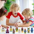 thumbnail image 2 of Super Hero Adventure Building Set: 18PCS Action Figure Collection, Creative Construction Blocks for Kids, Imaginative Play Gift, 2 of 10
