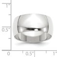thumbnail image 3 of 14KW 10mm Half Round Band Size 11.5 Size 11.5, 3 of 3