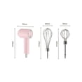thumbnail image 2 of WIFKLSIIPG Mini Electric Egg Beater Electric Hand Mixer 3 Speed Portable Whipped Egg White Baking Tool(Green), 2 of 7