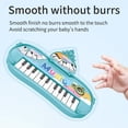 thumbnail image 4 of Blue Compact Multifunction Music Keyboard Toy For Kids, Educational Sound Effects And Sensory Activity, Lightweight And Portable, 4 of 8