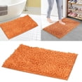 thumbnail image 2 of pdqouc Tapis de Salle de Bain Orange 19,68 Pouces Tapis de Salle de Bain Absorbant Doux et Confortable Duveteux Durable Épaissi Tapis de Salle de Bain Lavable à la Machine Réutilisable, Lavable à la Machine, Tapis de Bain pour Salle de Bain, 2 of 6