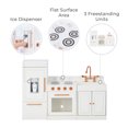 thumbnail image 3 of Teamson Kids Ensemble de Cuisine de Jeu en Bois Design Modulaire Moderne Blanc/or Rose, 3 of 10
