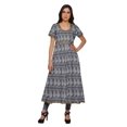 thumbnail image 1 of Moomaya Kurtis Indiennes pour Femmes en Coton à Fente avant Kurti Longue Imprimée Robe Ethnique, 1 of 6