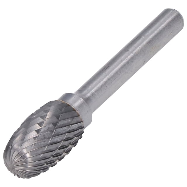 Rotating Grinder Bit, Labor Saving Straight Shank Easy To Install Fast Chip Removal YG8 Cemented Carbide Cutting Burrs Die for Chamfering and Deburring