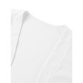 thumbnail image 4 of goowrom Female Cardigan Coat, Solid Color Long Sleeve Short Jacket Crop Tops, 4 of 8