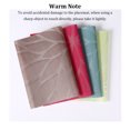 thumbnail image 4 of Baohd Isolation Western Nappe Restaurant Maison Table à Manger PVC Coussin Vaisselle Disque Non-slide Nappe Rose Rouge, 4 of 6