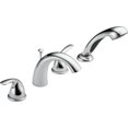 thumbnail image 2 of Delta T4705 Classic Roman Tub with Hand Shower Trim, Chrome (rough-in sold separately), 2 of 4