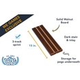 thumbnail image 2 of WE Games Deluxe Cribbage Set - Solid Wood with Inlay Sprint 3 Track Board, 2 of 8