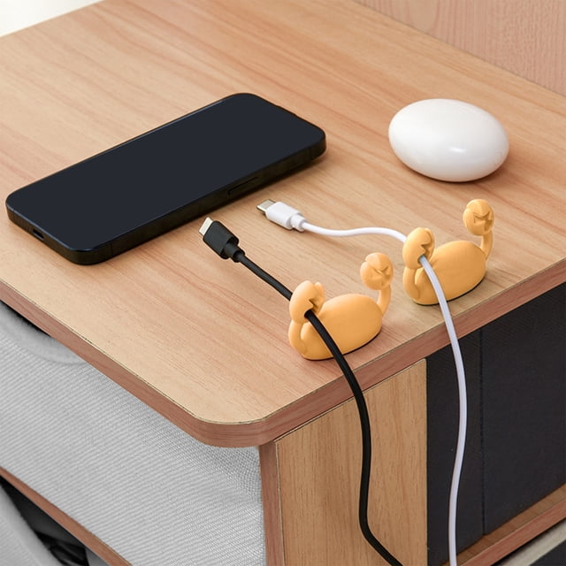 HOARBOEG Crab Cable Organizer Mobile Phone Charging Cable Data Cable Organizer Storage Bundle Cable Organizer Buckle