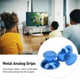 thumbnail image 4 of Sticks pour Manette, 2 Pcs Poignée de Pouce en Métal de Remplacement pour Console de Jeu Portative, Accessoires de Sticks Analogiques en Alliage d'Aluminium, 4 of 7