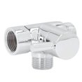 thumbnail image 3 of Shower Arm Diverter Valve, Fine Polished  Plated Shower Arm Diverter Professional  for Hand Shower Head, 3 of 8