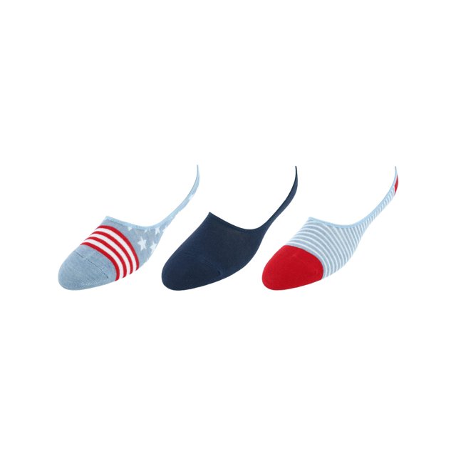 Red White & Crew Low Liner Socks (3 Pair Pack) (Men's)