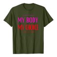 thumbnail image 1 of Pompotops T-Shirt Décontracté à Manches Courtes pour Femmes avec Imprimé Lettre, 1 of 7