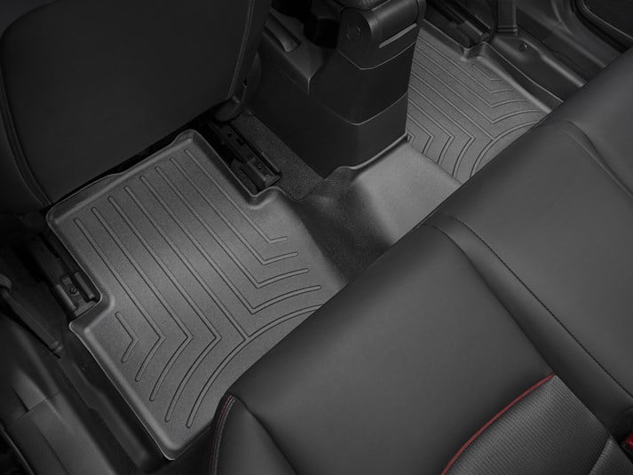Fits 2016-2021 Mazda CX-3 Weathertech Floor Liner 448482 FloorLiner; Molded Fit; Black; Thermoplastic Polyolefin TPO Vacuum Formed Material; 1 Piece