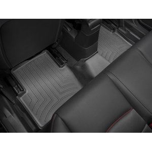 Fits 2016-2021 Mazda CX-3 Weathertech Floor Liner 448482 FloorLiner; Molded Fit; Black; Thermoplastic Polyolefin TPO Vacuum Formed Material; 1 Piece