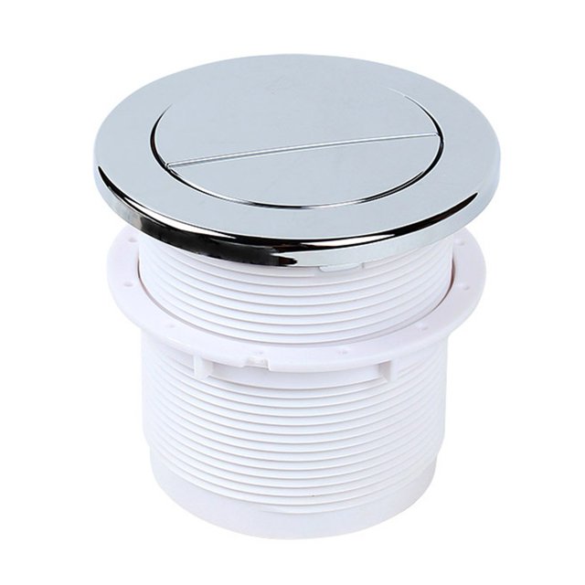 Twin Hose Toilet Push Button Dual Flush Air Type Pneumatic