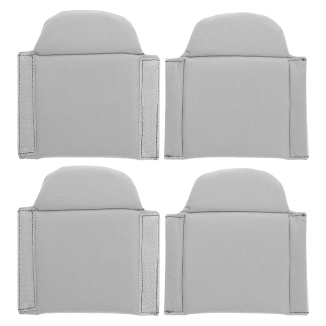 Miangastore Camera Bag Interior Divider Grey Fine Fleece 4Pcs 6.68X6.68X0.39In