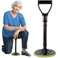 thumbnail image 4 of Mobility Aid Tool 5 Height Adjustable Standing Assist Device 16.5-20.4in with 7in Stable Base Elderly Lift Support for Rising Indoor Garden Outdoor Work, 4 of 7