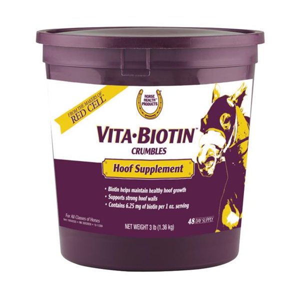 Farnam Horse Health 100542320 3 lbs Horse Health Vita Biotin Crumbles