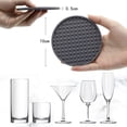 thumbnail image 4 of CEHVOM 6pc Cup Mat For Drinks, Silicone Drink Cup Mat, Cup Mat With Grooved Design, Non-slip Base, Cup Mat For Coffee Table Clearance, 4 of 5