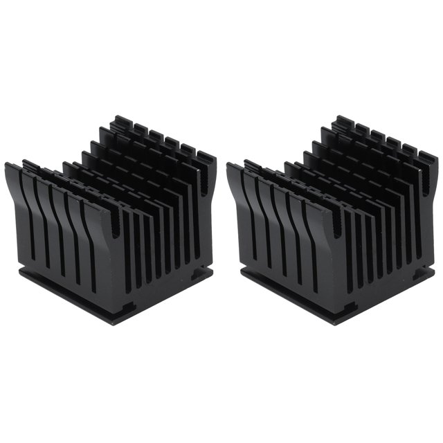 Kit de Refroidisseur de Dissipateur Thermique en Aluminium, 2 Pcs Refroidisseur de Dissipateur Thermique en Aluminium Refroidisseur de Dissipateur Thermique en Aluminium Dissipateur Thermique en Aluminium Conçu avec Précision