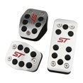 thumbnail image 3 of Dalazy 3piece Car Pedal For For Focus Focus Focus Focus 2 2 Sport Pedal Covers 1Set, 3 of 6